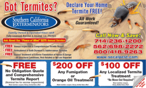 cockroach removal pest control company in orange county ca